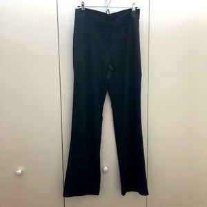 JJill basic black straight legged pants